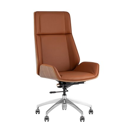 Кресло руководителя TopChairs Crown SN коричневый