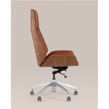 Компьютерное кресло|TopChairs|руководителя TopChairs Crown SN коричневый