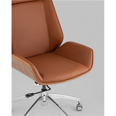 Компьютерное кресло|TopChairs|руководителя TopChairs Crown SN коричневый