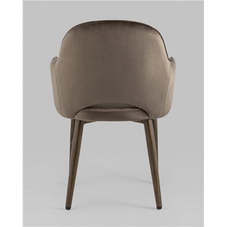 Комплект из двух стульев|Stool Group|Венера диамант велюр коричневый 2 шт