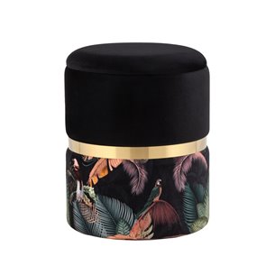 Пуф Кэрри с ящиком велюр Tropic