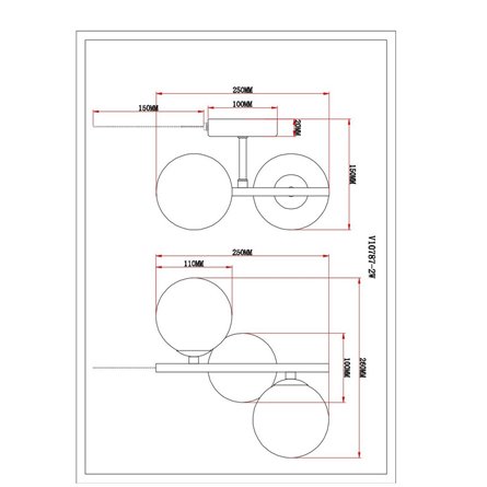Бра|Moderli|Moderli V10787-2W Renny