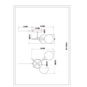 Бра|Moderli|Moderli V10843-2W Molecule