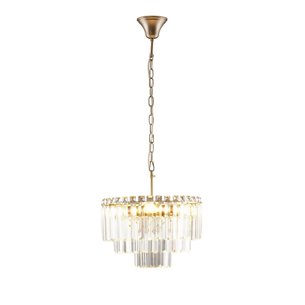 Люстра подвесная Moderli V10736-4P Crystal