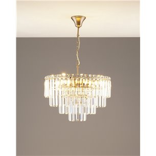 Люстра|Moderli|Moderli V10738-9P Crystal подвесная