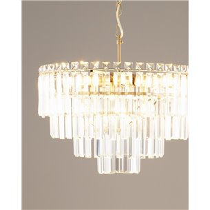 Люстра|Moderli|Moderli V10738-9P Crystal подвесная