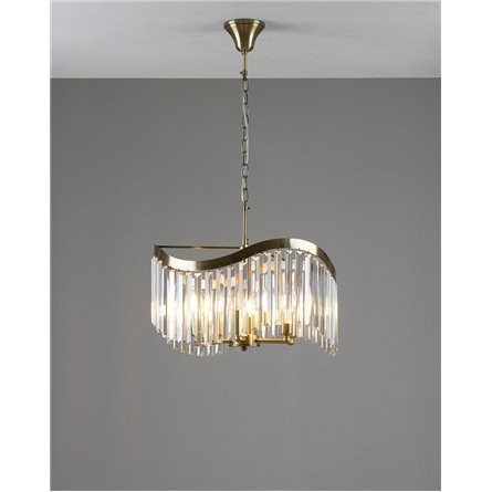 Люстра|Moderli|Moderli V10767-6P Wave подвесная