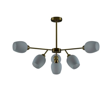 Люстра потолочная Moderli V10820-6C Cassy