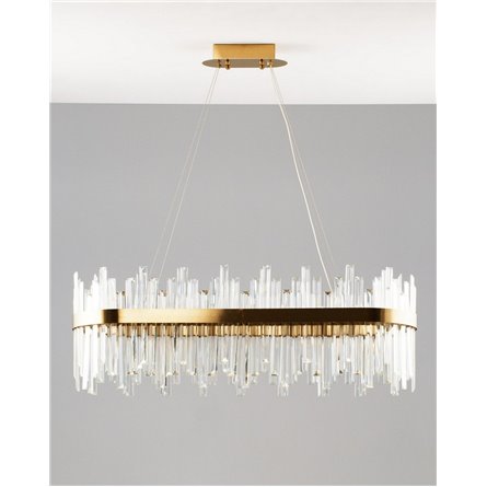 Светильник|Moderli|в стиле модерн Moderli V9090-PL Citro прозрачный хрусталь подвесной