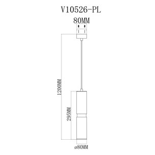Светильник|Moderli|Moderli V10526-PL Salem подвесной в современном стиле
