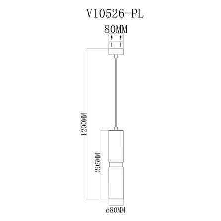 Светильник|Moderli|Moderli V10526-PL Salem подвесной в современном стиле