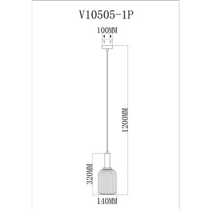 Светильник|Moderli|Moderli V10505-1P Boise подвесной