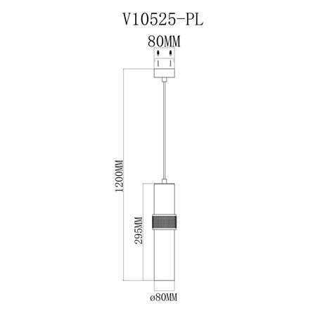 Светильник|Moderli|Moderli V10525-PL Salem подвесной в современном стиле