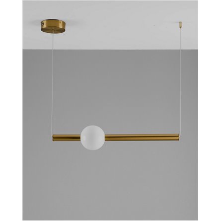 Светильник|Moderli|V10697-PL Eclipse подвесной светодиодный