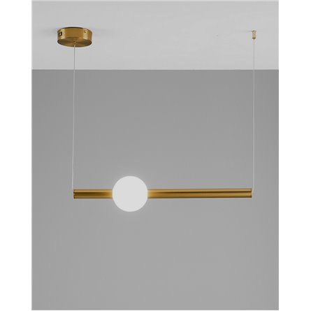 Светильник|Moderli|V10697-PL Eclipse подвесной светодиодный