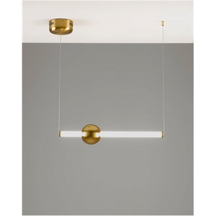 Светильник|Moderli|V10698-PL Eclipse подвесной светодиодный