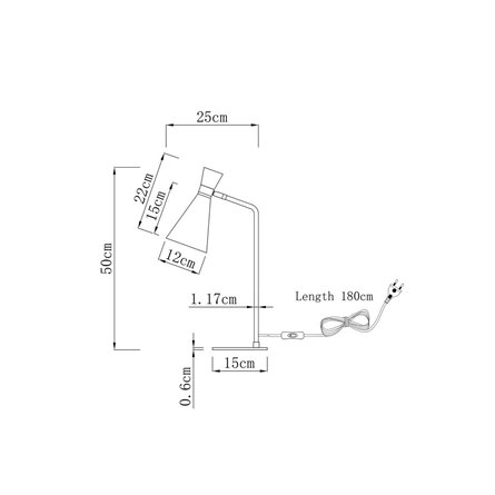 Лампа настольная|Moderli|Moderli V10996-T Page в дизайнерском стиле