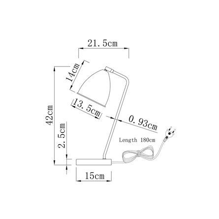 Лампа настольная|Moderli|Moderli V11000-T Otto в дизайнерском стиле