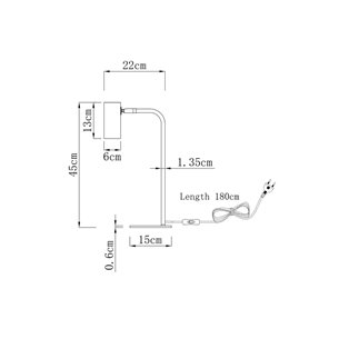 Лампа настольная|Moderli|Moderli V11002-TL Fine в дизайнерском стиле