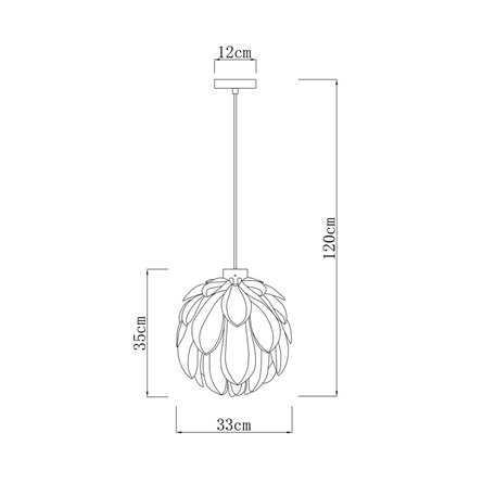 Светильник|Moderli|Moderli V11014-P Flake подвесной