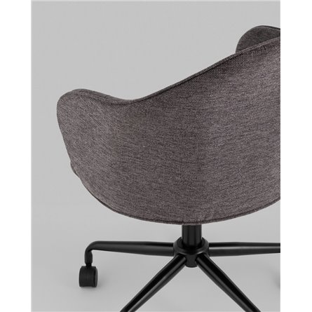 Компьютерное кресло|Stool Group|офисное Echo темно-серый