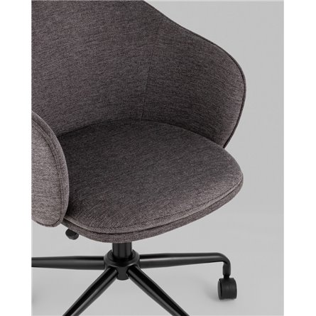 Компьютерное кресло|Stool Group|офисное Echo темно-серый