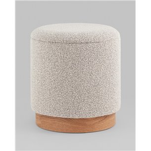 Пуф|Stool Group|с ящиком Холли S букле бежевый