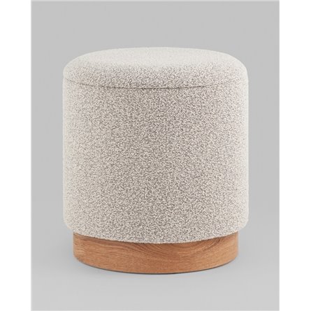 Пуф|Stool Group|с ящиком Холли S букле бежевый