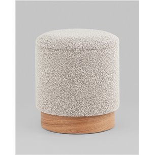 Пуф|Stool Group|с ящиком Холли XS букле бежевый