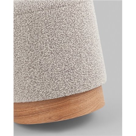 Пуф|Stool Group|с ящиком Холли XS букле бежевый