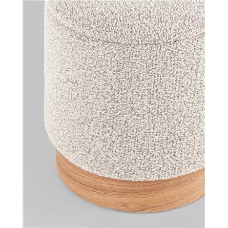 Пуф|Stool Group|с ящиком Холли XS букле бежевый