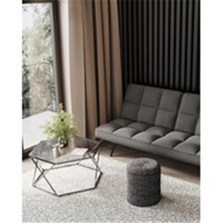 Пуф|Stool Group|с ящиком Hive S букле черный меланж