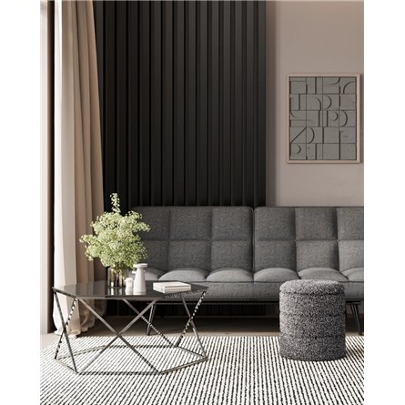 Пуф|Stool Group|с ящиком Hive S букле черный меланж