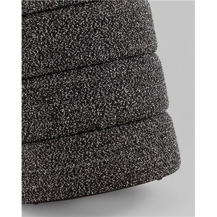 Пуф|Stool Group|с ящиком Hive S букле черный меланж