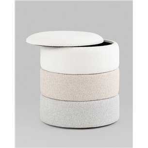 Пуф|Stool Group|с ящиком Hive XS букле бежевый