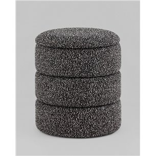 Пуф|Stool Group|с ящиком Hive XS букле черный меланж