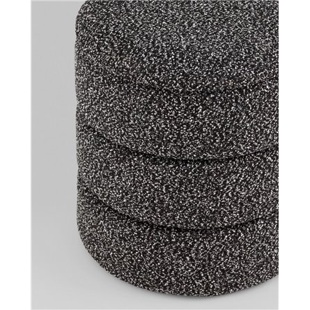 Пуф|Stool Group|с ящиком Hive XS букле черный меланж