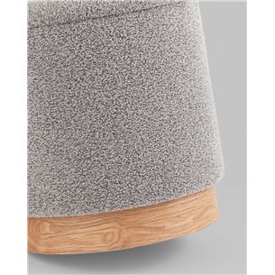 Пуф|Stool Group|с ящиком Холли S букле серый