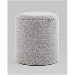Пуф|Stool Group|с ящиком Хюгге S букле серый
