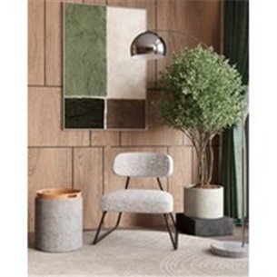 Пуф|Stool Group|с ящиком Хюгге S букле серый