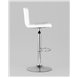 Стул барный|Stool Group|Малави LITE белый поворотно-подъемный механизм газ-лифт обивка сиденья из искусственной к