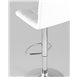 Стул барный|Stool Group|Малави LITE белый поворотно-подъемный механизм газ-лифт обивка сиденья из искусственной к