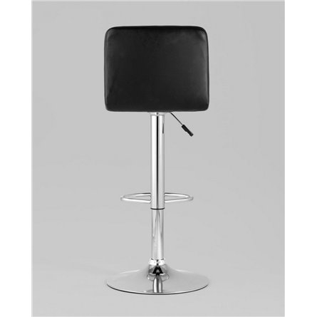 Стул барный|Stool Group|Малави LITE черный поворотно-подъемный механизм газ-лифт обивка сиденья из искусственной