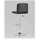 Стул барный|Stool Group|Малави LITE черный поворотно-подъемный механизм газ-лифт обивка сиденья из искусственной Стул барный|Stool Group|Малави LITE черный поворотно-подъемный механизм газ-лифт обивка сиденья из искусственной