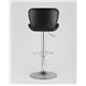 Стул барный|Stool Group|PORSCHE черный экокожа, прострочка, газлифт, хром Стул барный|Stool Group|PORSCHE черный экокожа, прострочка, газлифт, хром