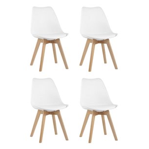 Стул FRANKFURT белый 4 шт.