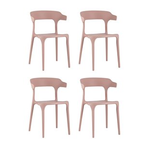 Стул Neo пластик пыльно-розовый 4 шт.