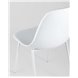Комплект из четырех стульев|Stool Group|KON белый пластик ножки металл Комплект из четырех стульев|Stool Group|KON белый пластик ножки металл