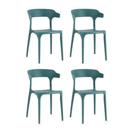 Стул Neo пластик темно-бирюзовый 4 шт.
