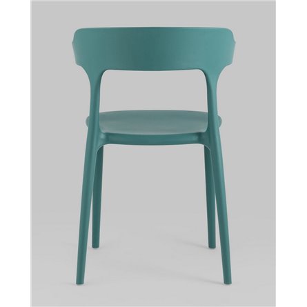 Комплект из четырех стульев|Stool Group|Neo пластик темно-бирюзовый